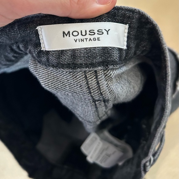 Moussy Vintage Black Skinny Jeans - Picture 3 of 4